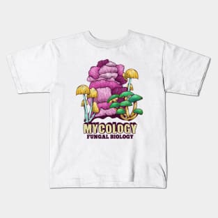 Colourful Mushrooms Kids T-Shirt